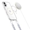 Etui TECH-PROTECT FLEXAIR CHAIN MAGSAFE IPHONE 16 GREY & PINK